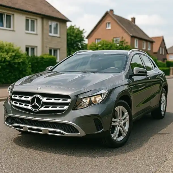 Ein gut erhaltenes Mittelklasse-Auto beim Autoankauf in Mühlhausen, bereit für den neuen Besitzer.